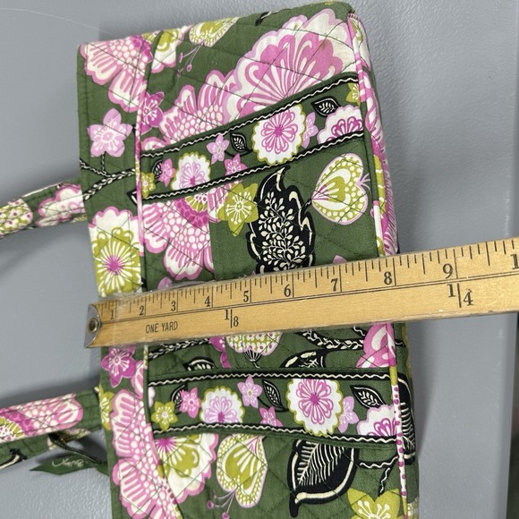 Vera‎ Bradley Mandy Handbag Olivia Pink  Cloth Pockets Organizers Retired - Picture 8 of 10